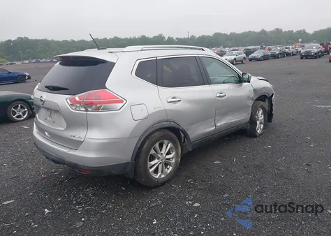 2016 Nissan Rogue Sv z USA, uszkodzony, nr VIN KNMAT2MV9GP641579